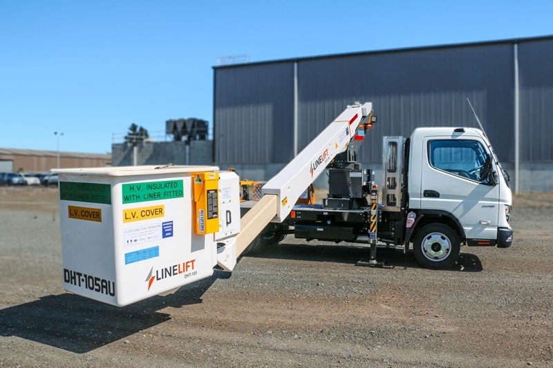 Our newest Linelift® DHT105AU EWP is complete and ready to go!